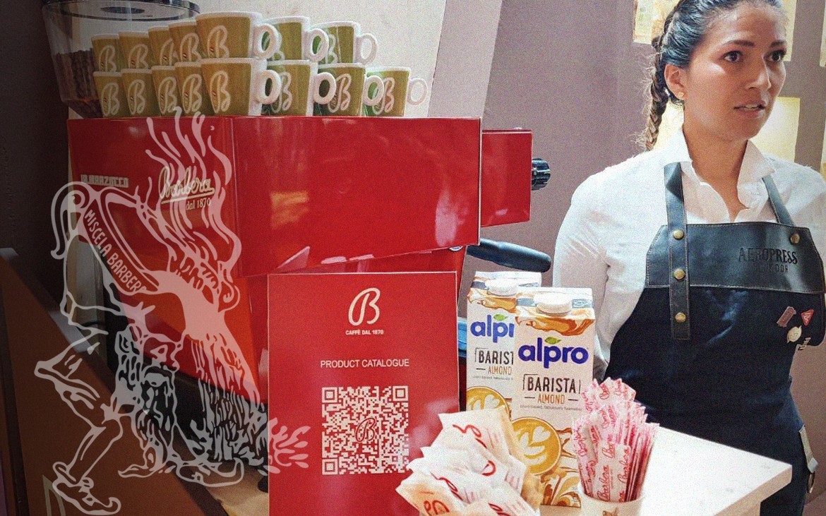 Caffè Barbera e Damiano al Tuttofood Milano, nel segno del bio